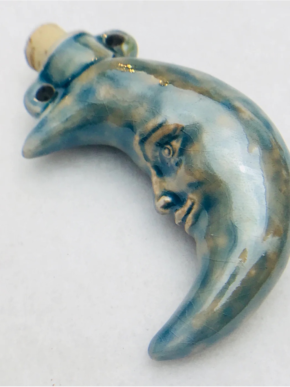 Moon Cork Top Pendant